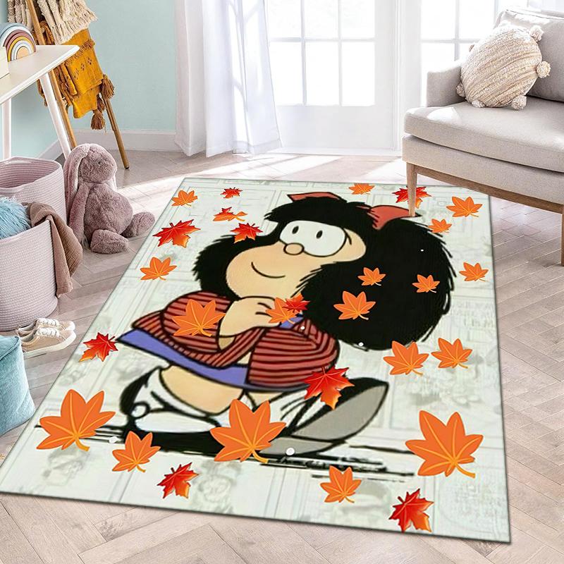 1PC Mafalda Rug - home decoration Carpet For Living Room Bedroom Flooring Computer Chair Area Rug