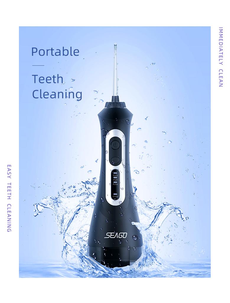 Портативный ирригатор для полости рта, стоматологический ирригатор для зубов, USB-перезаряжаемый, 3 режима, режим DIY, ирригатор для чистки зубов