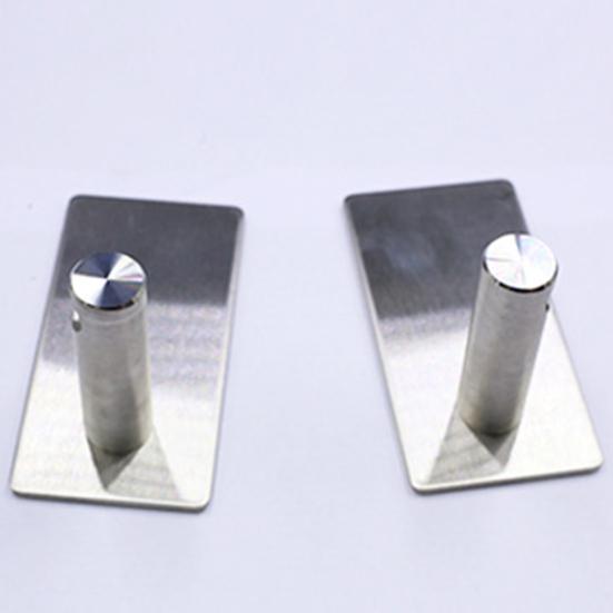 Настенное крепление из нержавеющей стали для ванной комнаты, клейкая вешалка для полотенец, держатель для одежды, вешалка