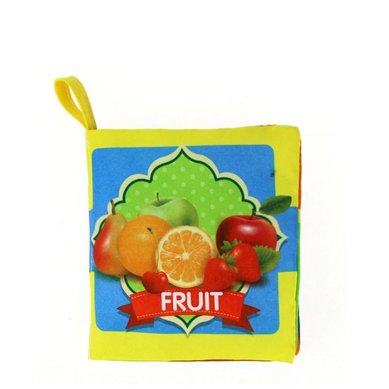 Детское раннее образование, познание, интеллект, изучение английского языка, тканевая книга