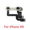Передняя камера для телефона X XR XS 11 12 Mini Pro Max Модуль камеры для лица Шлейф Без Face ID Ремонт Запасная часть