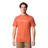 CSC Basic Logo SS Tee, Mens Orange T-shirt