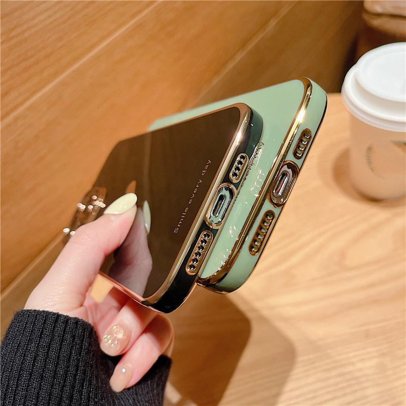 Мягкий чехол с гальваническим покрытием Love Heart для Iphone 1411 12 13 Pro Max Xs Max X Xr 13pro Max 11, противоударный силиконовый чехол Funda Capa