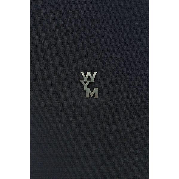 [wooyoungmi] Navy Slim Fit Cotton T-shirt W263TS03705N