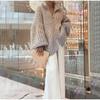 Fashion Lurex Sequin Cardigan Lantern Sleeve Sparkling Knitted Women Casual V-neck Zipper Loose Sweater Lady Elegant HighStreet Jacket Chic Streetwear