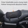 Motorcycle Gel Seat Cushion Universal Motorcycle Seat 3D Honeycomb Breathable Shock-Absorbing Pad Gel Seat Cushion