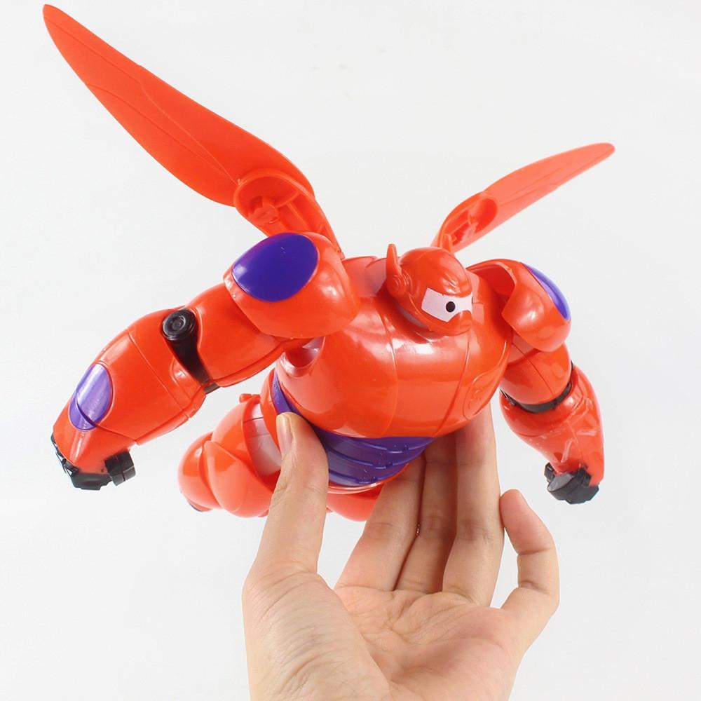 Hero 6 Big 16cm Baymax Orange Robot Assembles Transformed Boy Model Doll Toy