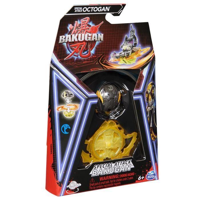 Coffret Bakugan - BAKUGAN - Pack 1 Bakugan Special Attack - Rouge - 6 ans et plus - 9 couleurs disponibles