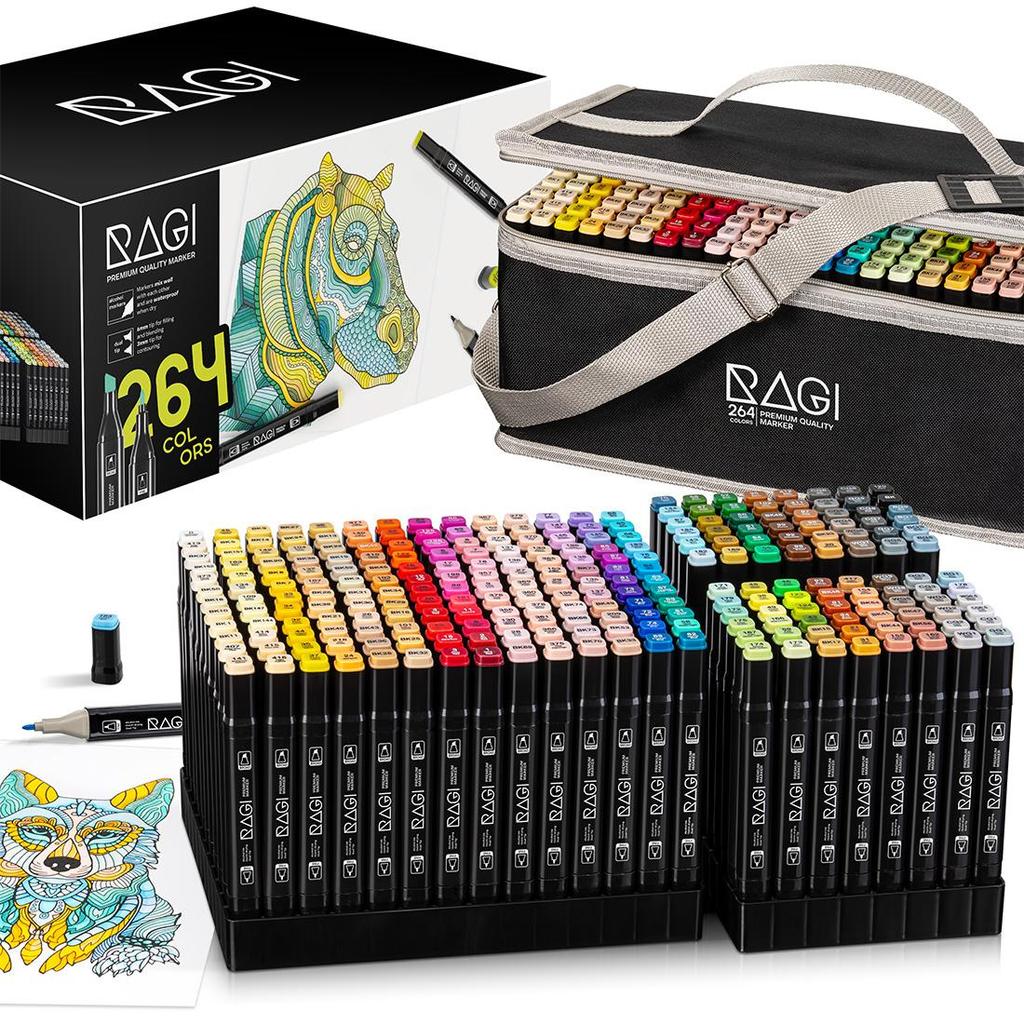 Алкогольные МАРКЕРЫ 264 Двусторонние маркеры, ручки