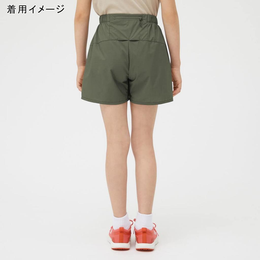 The North Face Swallowtail New Size 140 Short, Unisex, Water-Repellent, Windproof, Taupe,