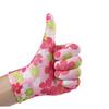 12 Pairs Thin Non-glue Summer Nylon Flower Gloves Protection Tea Picking Breathable Gloves