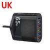 65W PD USB Charger 6 Ports USB Type C Charger Adapter Quick Charge 3.0 Fast Charging For iPhone 14 Samsung Xiaomi Mobile Phone