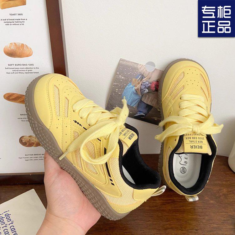 2024 новые студенческие дышащие маленькие белые туфли женские летние туфли-бублики модные европейские универсальные сетчатые тонкие туфли для досок