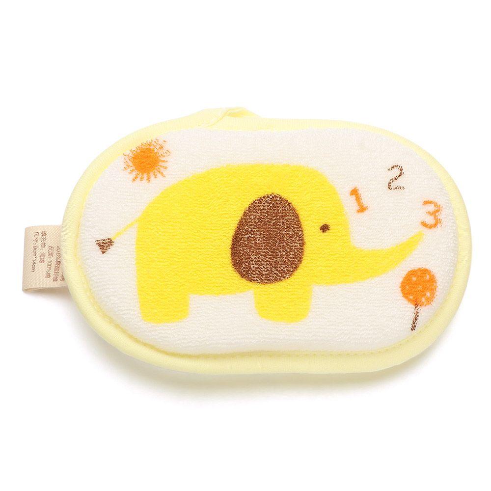 Towels Bath Ball Exfoliating Massager Shower Brush Bath Sponge Elephant Pattern Infant Children Rub