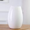 Белая керамическая ваза Основа для цветов Белая Большая 20см Ваза Скандинавская Керамическая Стильная Композиция из цветов Интерьер Домашнее украшение Подарок