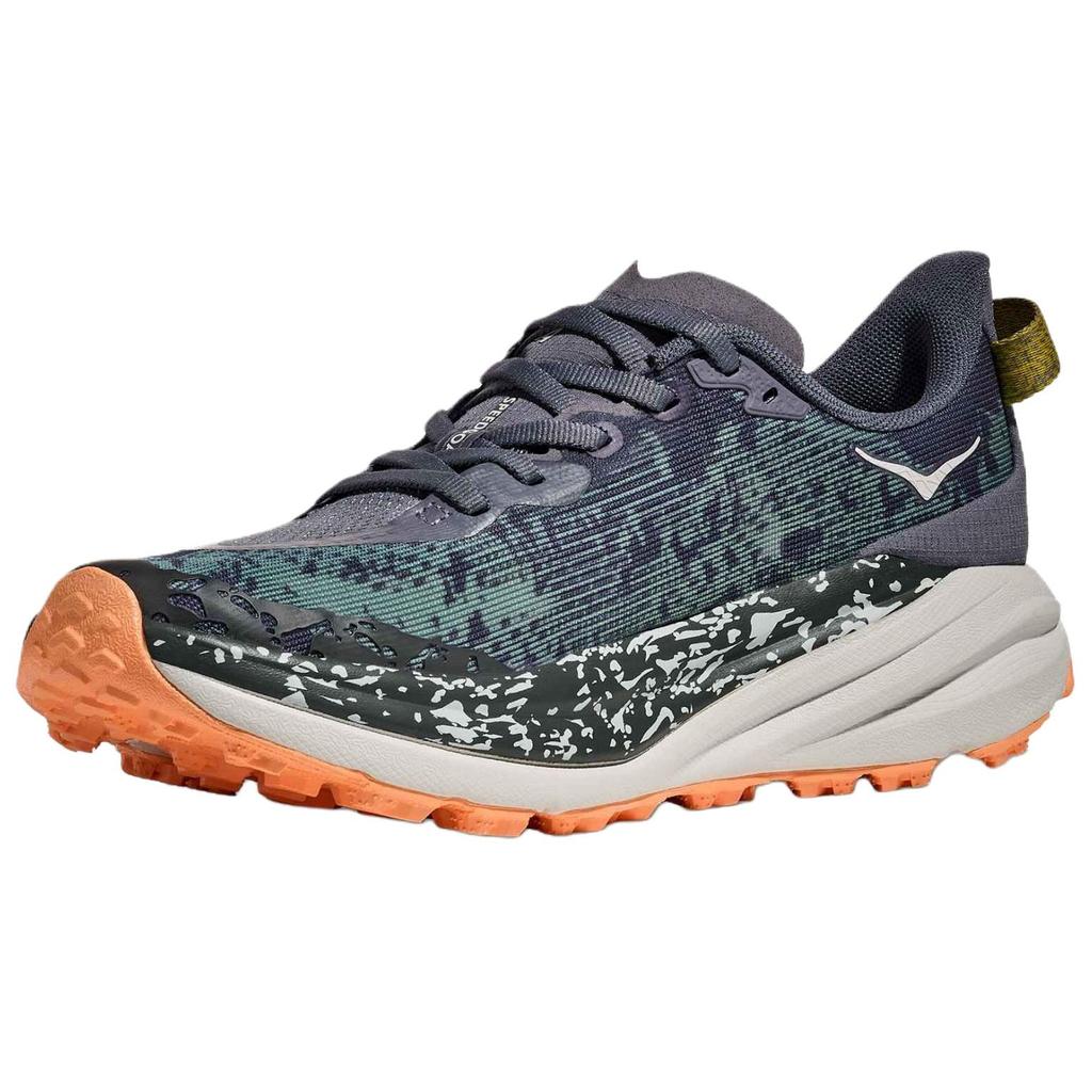 HOKA One One Speedgoat 6 Versatile Comfortable Breathable Support Trail Running Shoes Women Running Shoes Gray 1147811-GMC