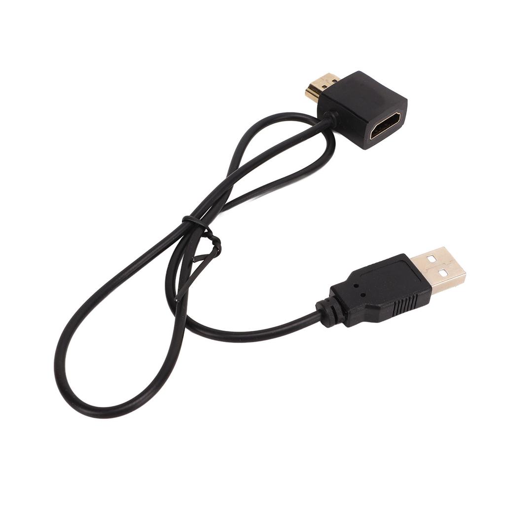 50 см выходной кабель-адаптер HD-выход «папа-мама» с интерфейсом USB 2.0 TPE и металлическим выходным кабелем HD