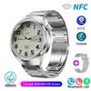 2025 Новые часы Pro GPS NFC Смарт-часы Мужские 360*360 AMOLED Экран Пульс Bluetooth Звонок IP68 Водонепроницаемые Мужские Смарт-часы