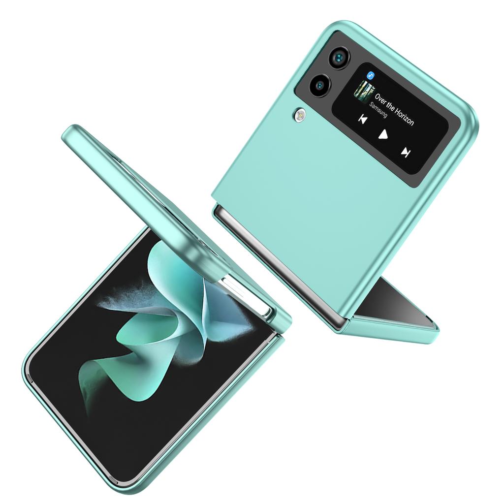 Тонкий складной чехол из ПК для Samsung Galaxy Z Flip 7 4 3 Flip7 FE Flip4 Flip3 5G Flip5 Flip6 Flip2 Flip 2 5 6 Чехол для мобильного телефона