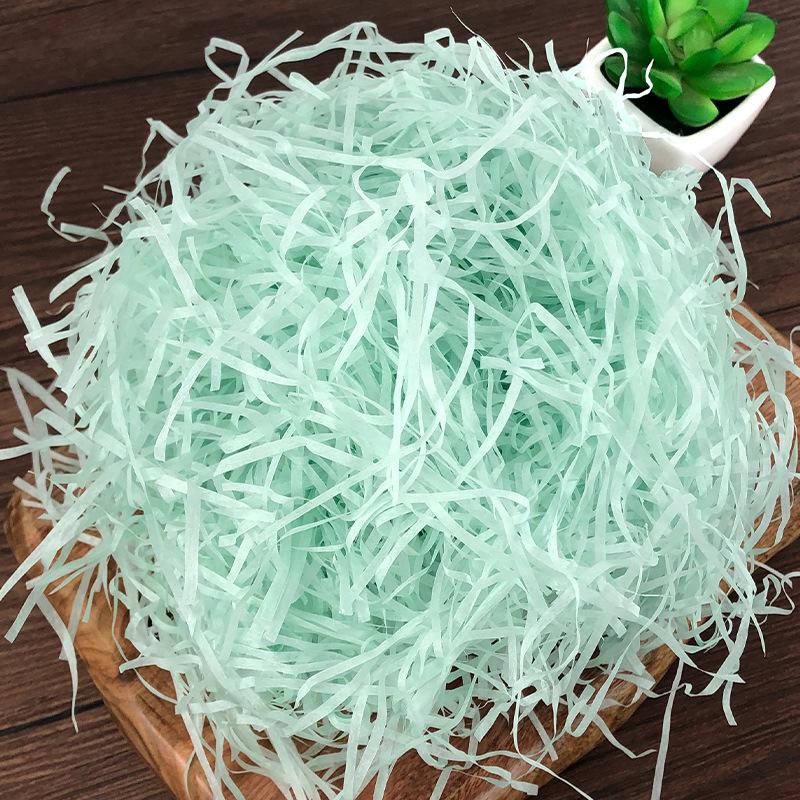 100G-1800G Colorful Crinkle Paper Raffia Shredded Confetti Gift Box Filler Decoration Wedding Party Gift & Basket Packaging