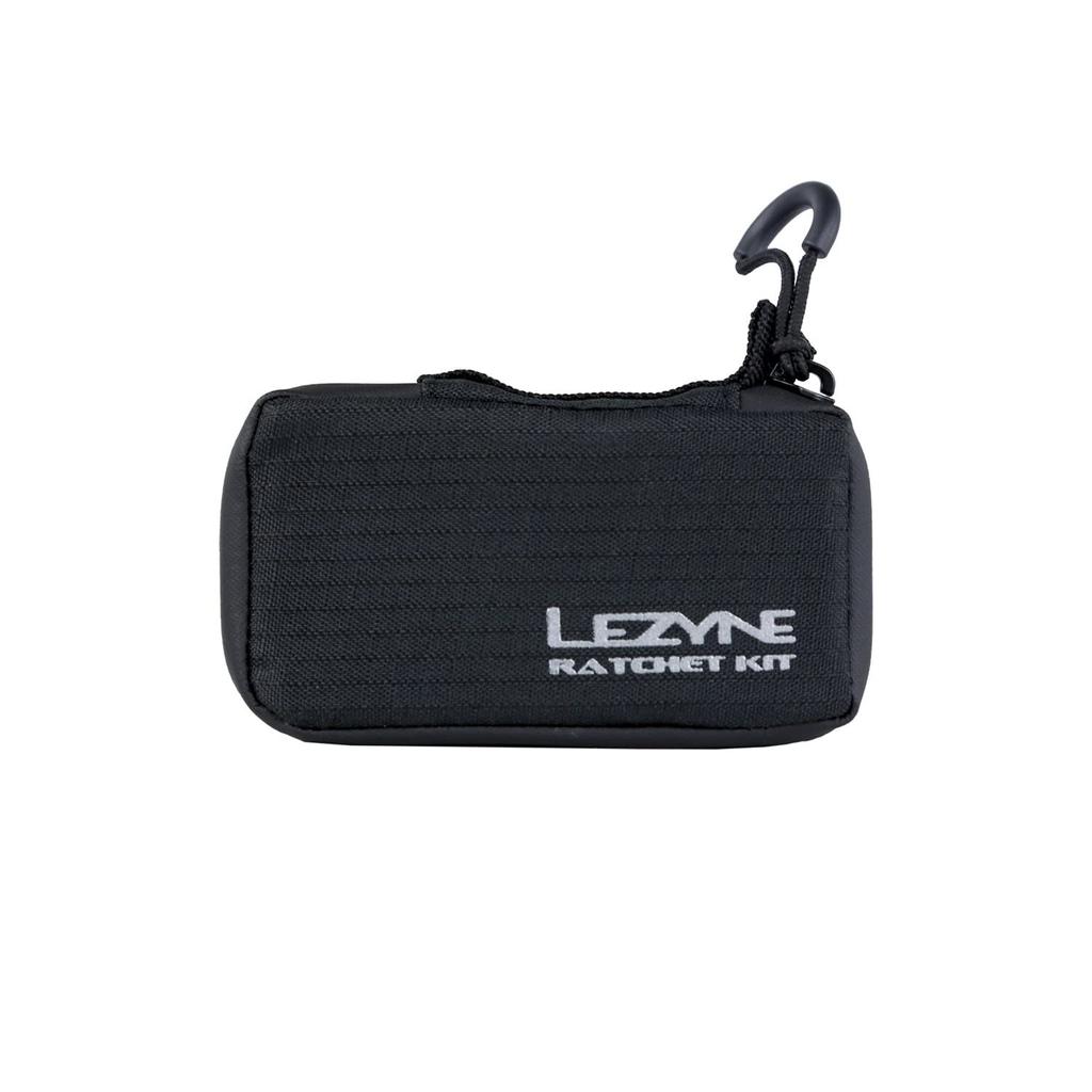 Японский набор инструментов для велосипеда LEZYNE RATCHET KIT Bits Soft Case Black [оригинальный продукт] [в комплекте шестигранник/звездочка/плюс/минус]