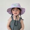 Quick-drying Kids Bucket Hat Candy Color Panama Hat Fahion Beach Cap  Boys Girls