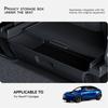 YZ Для Tesla Model Y Juniper 2026 Подсиденный ящик для хранения Сиденья Ящик TPE Скрытый лоток для хранения Нажимно-вытяжной Автомобильный органайзер Аксессуары