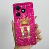 Чехол для Infinix Smart 8 X6525 Корона Буква Мягкие Чехлы для Телефона Для Infinix Smart 8 Pro Smart8 HD PLUS Защита Камеры Задняя Крышка