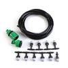 Water Misting Cooling System Hose Sprinkler Nozzle Garden Patio Micro Irrigation Set 5M