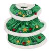 Festive Christmas Tree Hooded Cape Costume Dogs Cats Winter Pet Outfit Plush Cozy Dog Cat Apparel