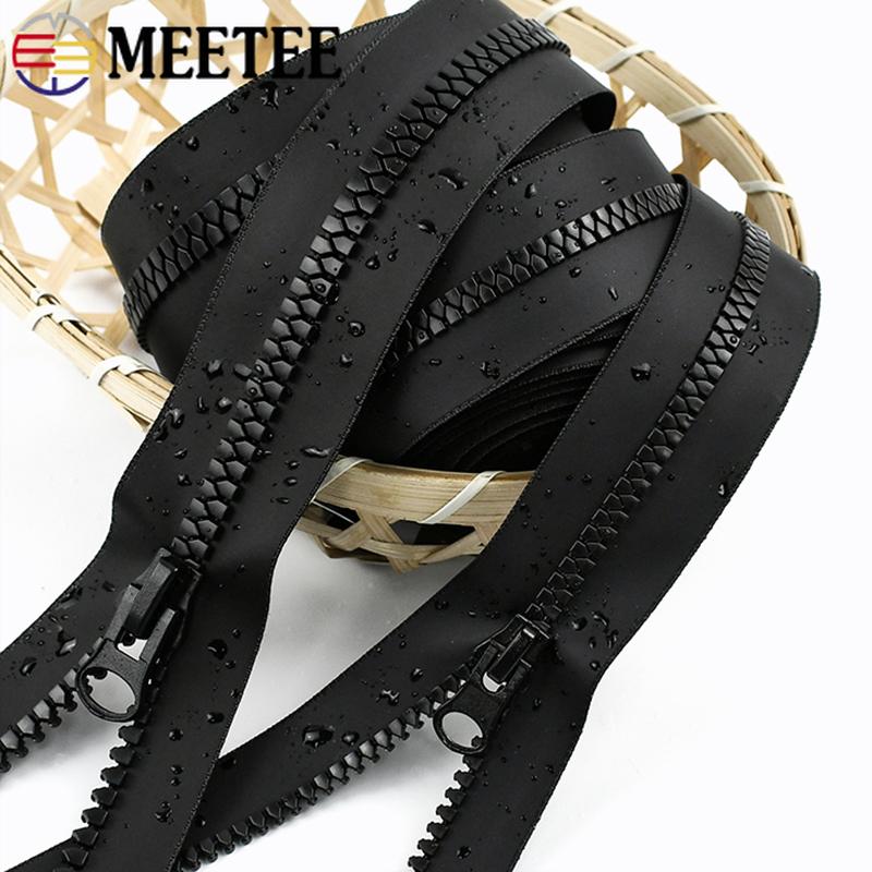 1-10 м 5# 8# Водонепроницаемая молния с пуллером Полимерные молнии для курток, обуви, дождевиков, рюкзаков, аксессуары для ремонта и замены молний