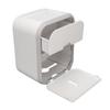 Paper Holder Box Wall Mounted Punching Free Waterproof Paper Towel Storage Box for Bathroom