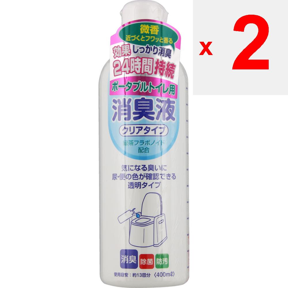 Asai Shoji Дезодорирующий раствор для переносных туалетов, прозрачный тип 400 мл Дезодорант для туалета Средства по уходу за мочевыми путями Дезодорант для туалета