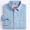 Man 100% Cotton Western Denim Pocket Shirt Long Sleeve Standard-fit Comfort Durability Soft Casual Washed Durability Work Shirts
