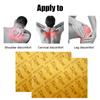 Golden Ginseng Joint Pain Relief Patch Body Back Knee Neck Muscle Pain Herbal Poultice