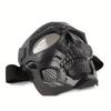 Motorcycle Skull Mask Wind Goggles Outdoor Sports Riding Glasses Halloween Props Windproof Tactical Mask
