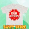 Футболка с логотипом Tower Records No Music No Life, смешная, размеры от S до 5XL