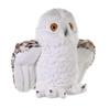 Wild Republic Snowy Owl Plush Toy, Realistic, Soft Material, Bird, Cuddlekins, W30 X D17 X H30cm, 10957