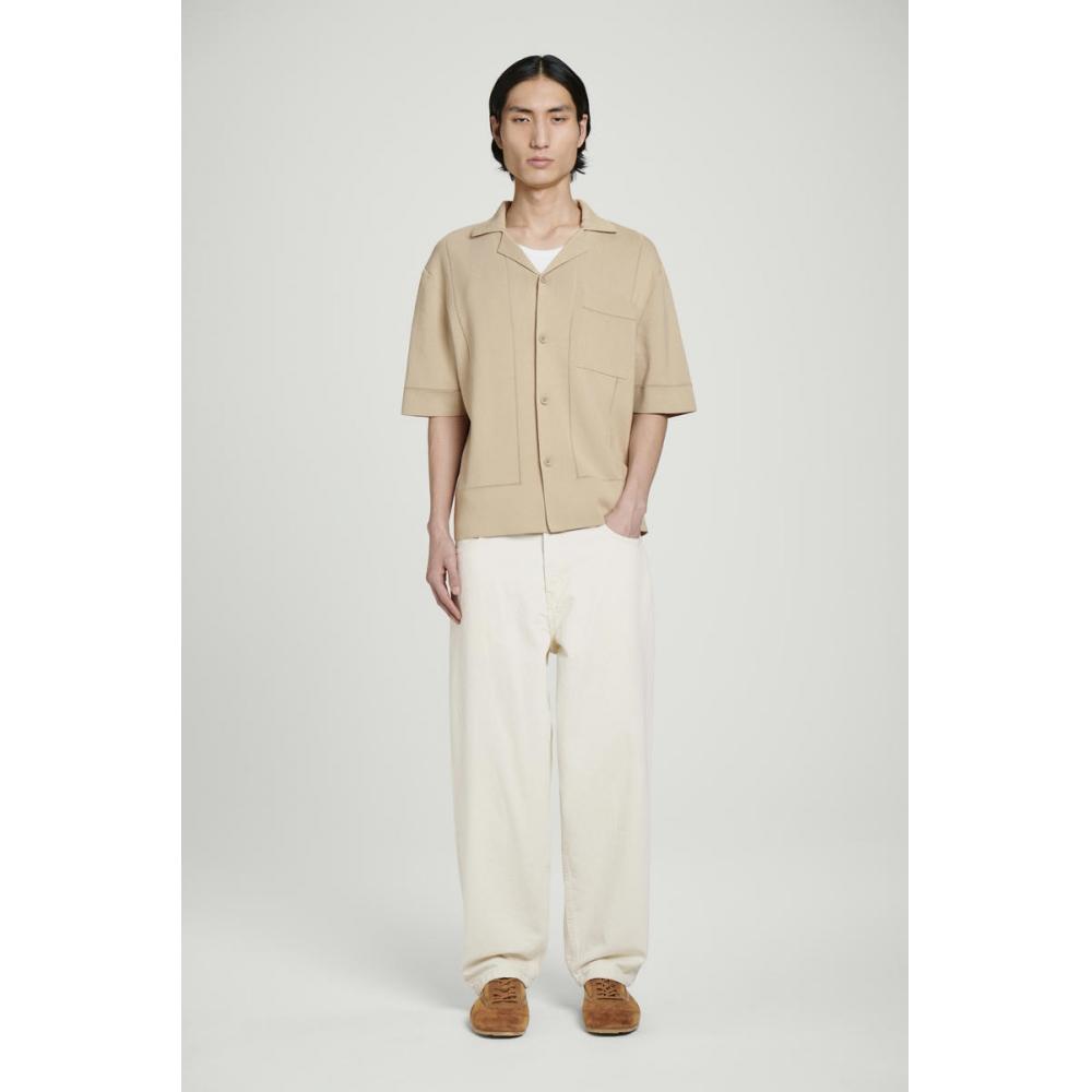 Cos Japan Point Knit Cotton Shirt