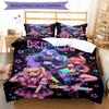 3PC Custom Name KPOP Star Parade Bedding Set Duvet Cover Closure Includes 1 Duvet Cover & 2 Pillowcases for Bedroom