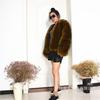Jacket New Fashion Fur Jacket Women's Casual Long Sleeve Faux Fur Slim Fur Coat