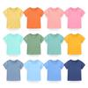 Fashionable and Comfortable Short Sleeved T-shirt for Infants and Young Children, Boys and Girls, 100% Pure Cotton Soft Newborn Clothing