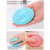Soft Silicone Shampoo Scalp Shower Hair Washing Massage Massager Brush Comb