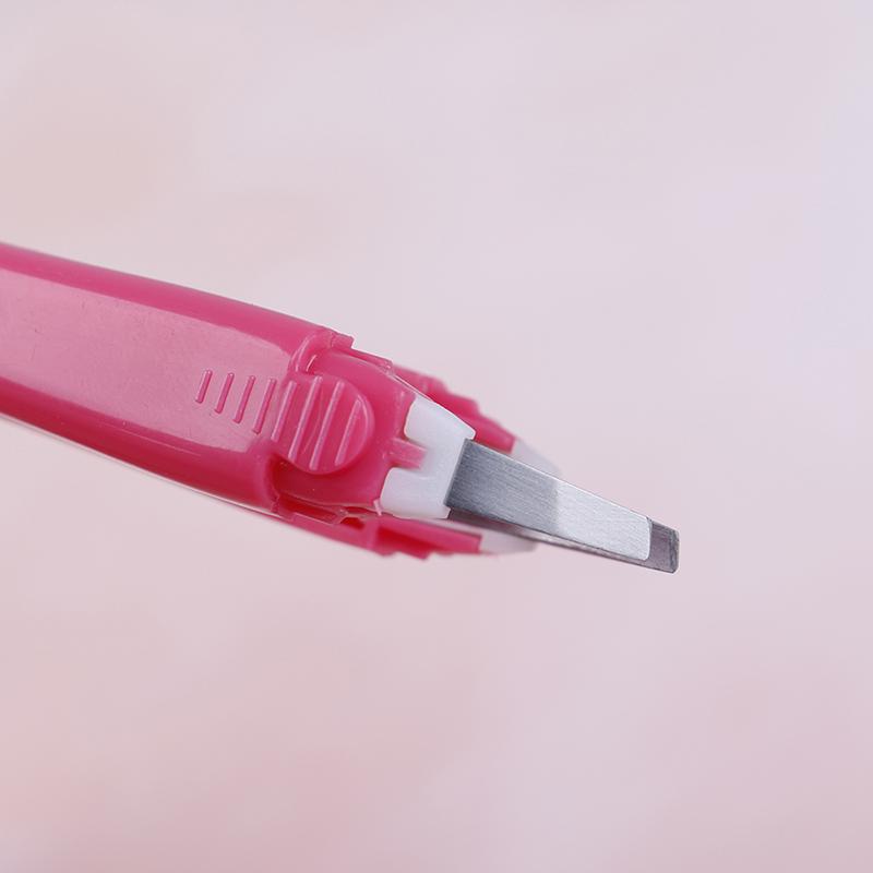 Матически выдвижной нескользящий косметический пинцет для бровей, инструменты для удаления волос