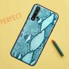 Snake Skin Print Case For Huawei P Smart 2019 Nova 5T 9 10 SE 3i 8i 11i Y60 Y61 Y70 Y90 P20 P40 Lite P30 Pro