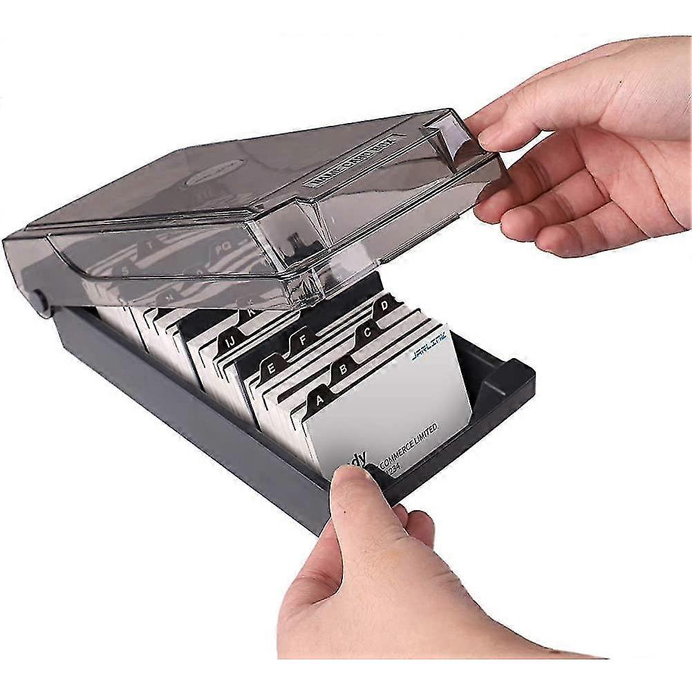 Business Card Organizer With Dividers And Tabs (for 500 Cards)