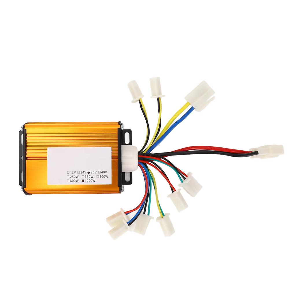 36V 1000W Brushed Controller Motor Speed Controller Aluminum Alloy High Power Brush Motor Control