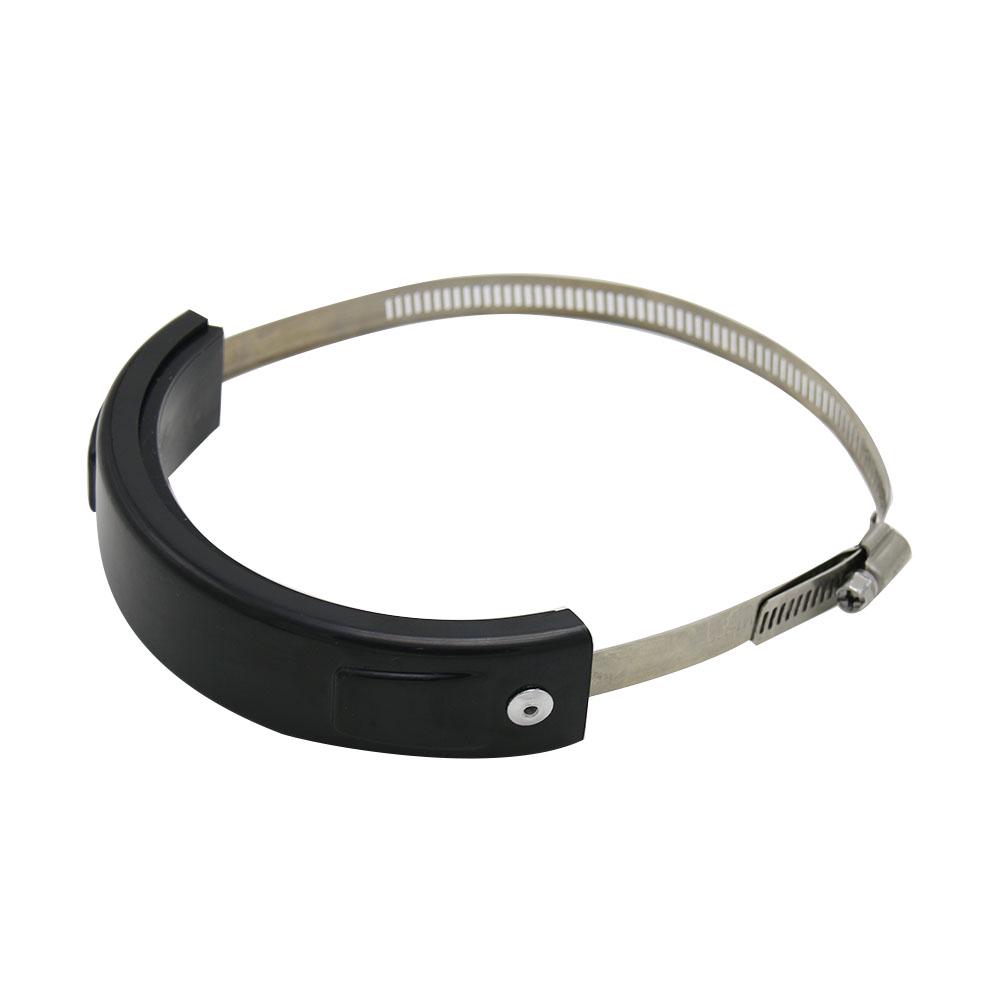 Motorcycle Exhaust Protector 100mm 160mm Oval Can Cover Round Exhaust Guard Cover