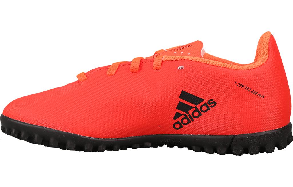adidas X Speedflow.4 Сетчатые износостойкие низкие футбольные бутсы Красные Детские FY3327