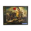 Korea Board Games Famous Painting Collection Goddess of Liberty Leading the People Jigsaw Puzzle C39549, Mixed Colors, 1000 Pieces Jigsaw Puzzle
